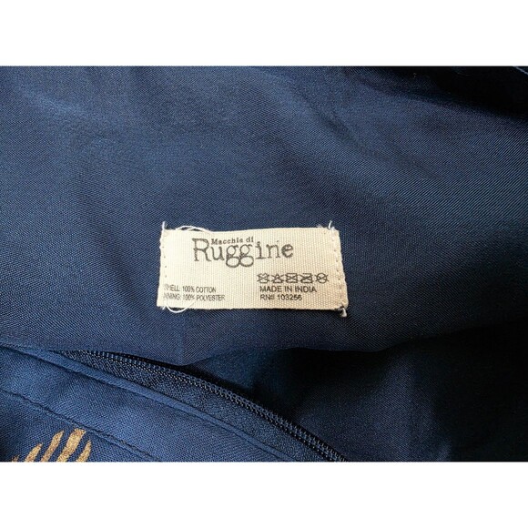 Ruggine Hippie Bohemian Ethnic Hobo Chic Yoga Shoulder Beach Bag Purse - Blue - Picture 7 of 10